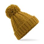 Cable Knit Melange Beanie