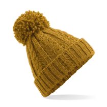 Cable Knit Melange Beanie