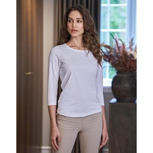 Ladies 3/4 Sleeve Stretch Tee