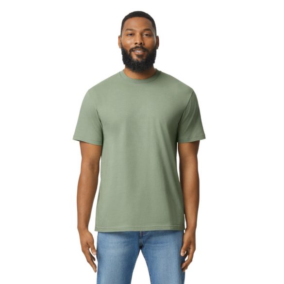 Softstyle Midweight Adult No Label Enzyme Wash T-S