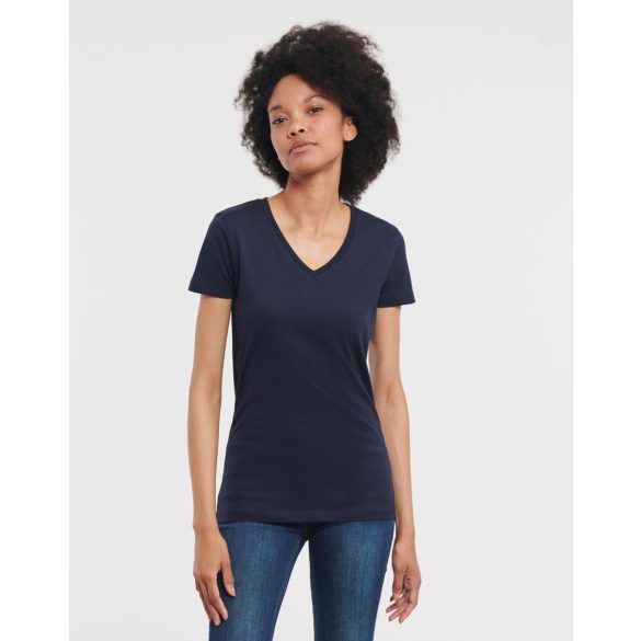 Ladies' Pure Organic V-Neck Tee