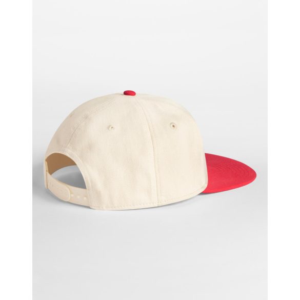 Contrast Flat Peak 6 Panel Cap