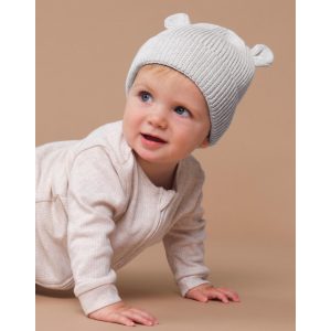 Organic Baby Bear Beanie