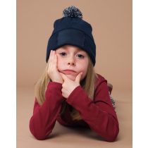 Kids Snowstar Patch Beanie