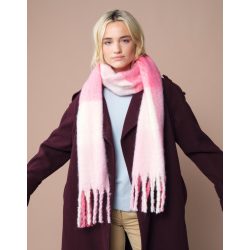 Fluffy Check Scarf