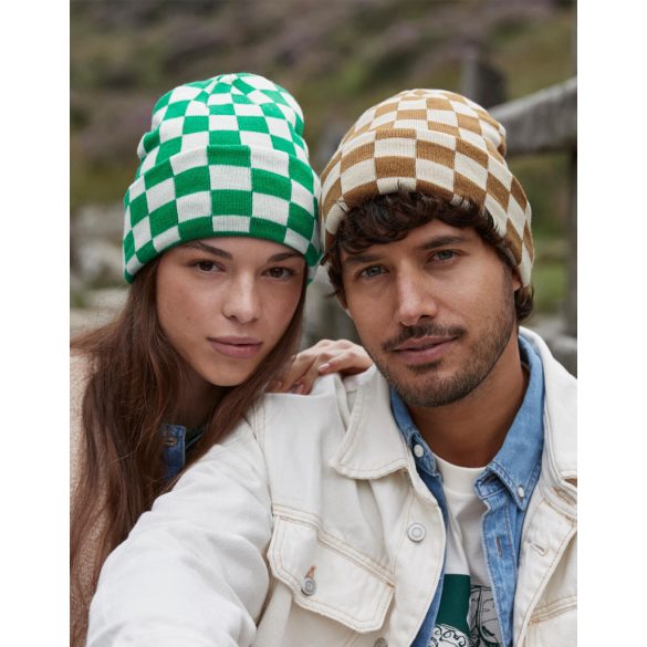 Checkerboard Beanie