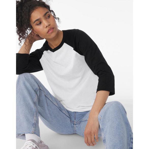 Unisex 3/4 Sleeve Baseball T-Shirt
