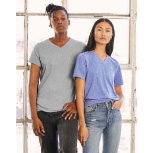 Unisex Triblend V-Neck T-Shirt