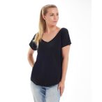 Women's Loose Fit V Neck T