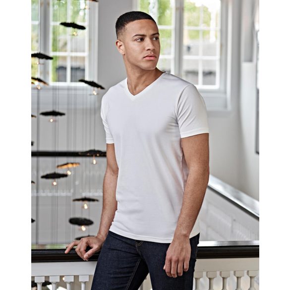 Mens Stretch V-Tee