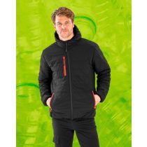 Black Compass Padded Winter Jacket