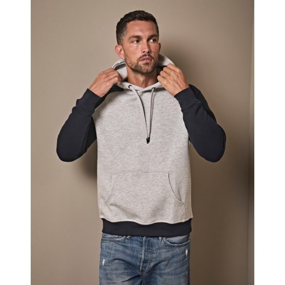 Two-Tone Hooded Sweatshirt