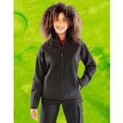 Women's Recycled 3-Layer Hooded Softshell
