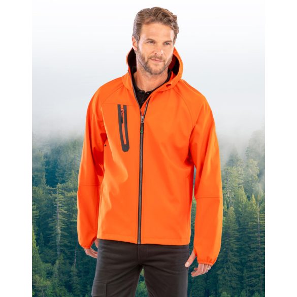 3-Layer Recycled Printable Casual Hooded Softshell