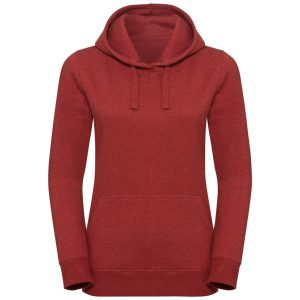 Ladies' Authentic Melange Hooded Sweat