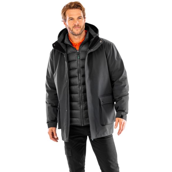 Recycled 3In1 Padded Ripstop Jacket