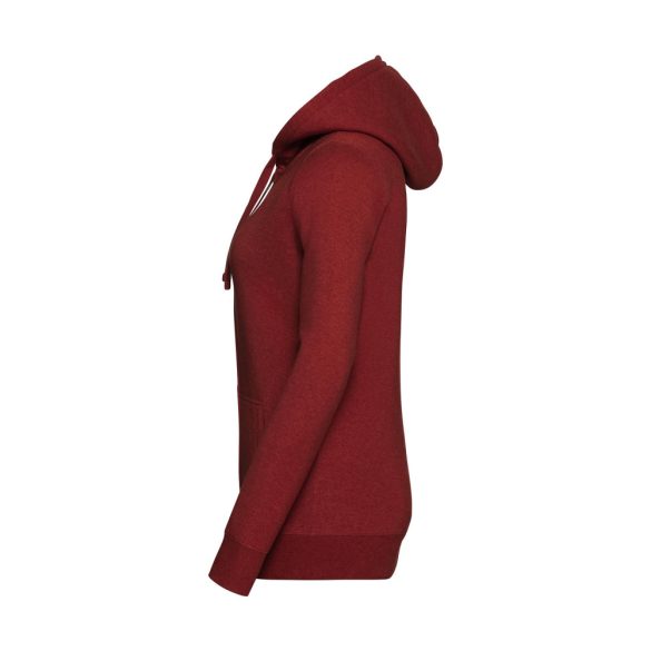 Ladies' Authentic Melange Zipped Hood Sweat