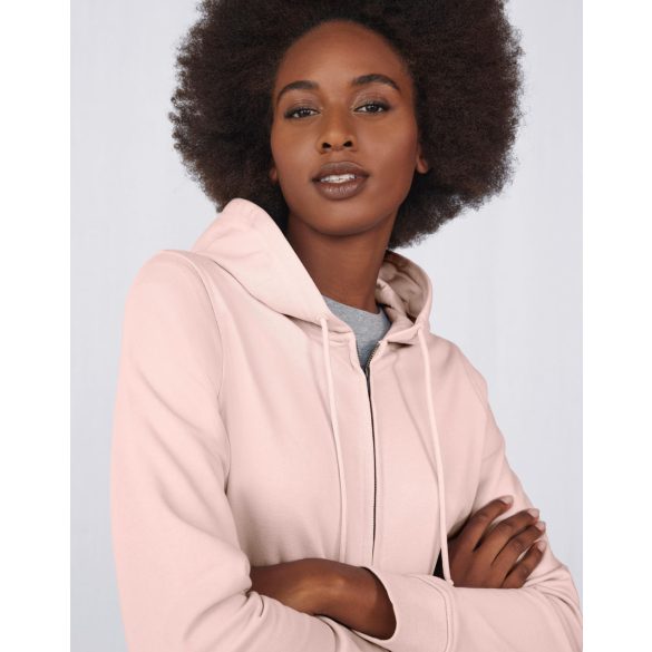 Organic Zipped Hooded /women