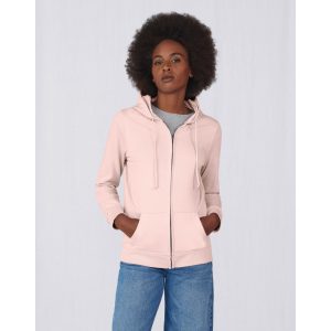 Organic Zipped Hooded /women