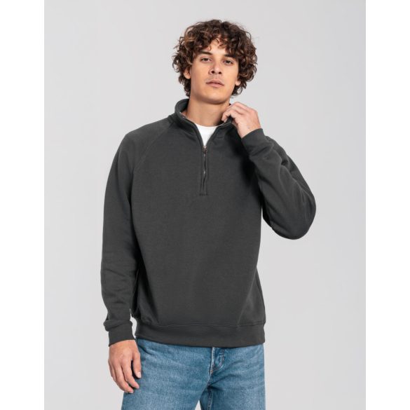 Iconic Premium Zip Neck Sweat