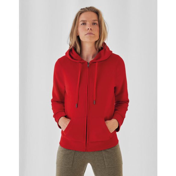 QUEEN Zipped Hooded /women