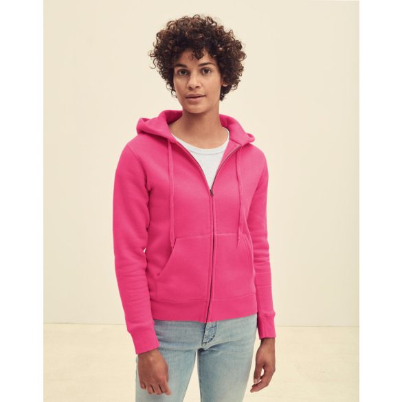 Premium Hooded Sweat Jacket Lady-Fit