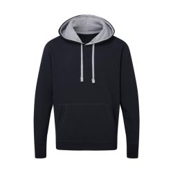 Contrast Hooded Sweatshirt Men