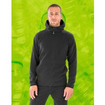 Hooded Recycled Microfleece Jacket