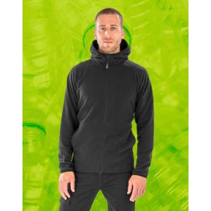 Hooded Recycled Microfleece Jacket