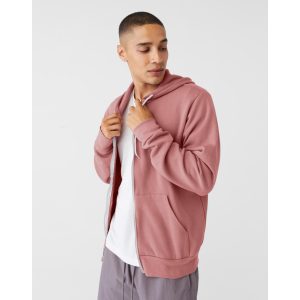 Unisex Poly-Cotton Full Zip Hoodie