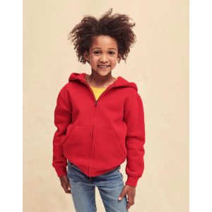 Kids Premium Hooded Sweat Jacket