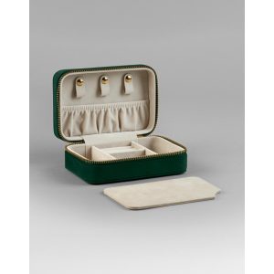 Velvet Travel Jewellery Box