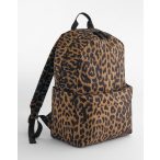 Rucsac cu imprimeu tip leopard 