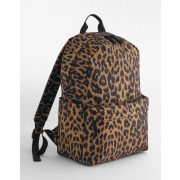 Rucsac cu imprimeu tip leopard 