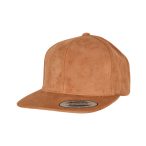 Suede Leather Snapback