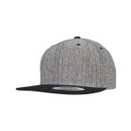 Melange Solid Snapback