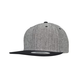 Melange Solid Snapback