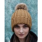 Fur Pop Pom Chunky Beanie