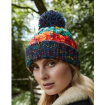 Corkscrew Pom Pom Beanie