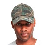 Low Profile Camo Washed Cap