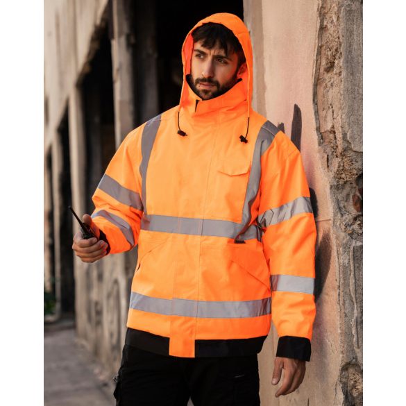 Hi-Vis Rain Jacket Lite "Kaunas"