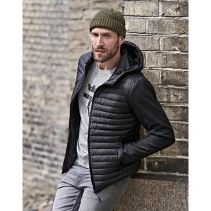 Hooded Crossover Jacket