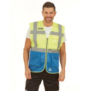 Fluo Open Mesh Executive Waistcoat