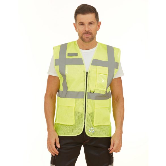 Fluo Open Mesh Executive Waistcoat