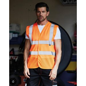 Fluo Open Mesh Waistcoat