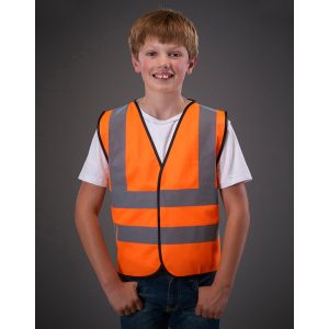 Kids Fluo 2 Band + Brace Waistcoat