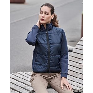 Womens Hybrid-Stretch Hooded Jacket