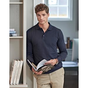 Luxury LS Stretch Polo