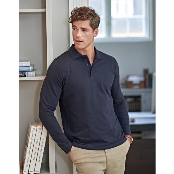 Luxury LS Stretch Polo