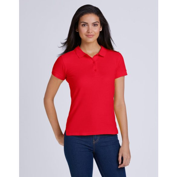 Premium Cotton Ladies' Double Piqué Polo